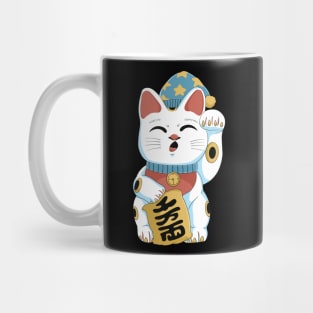 Lucky Cat Sleepy Mug